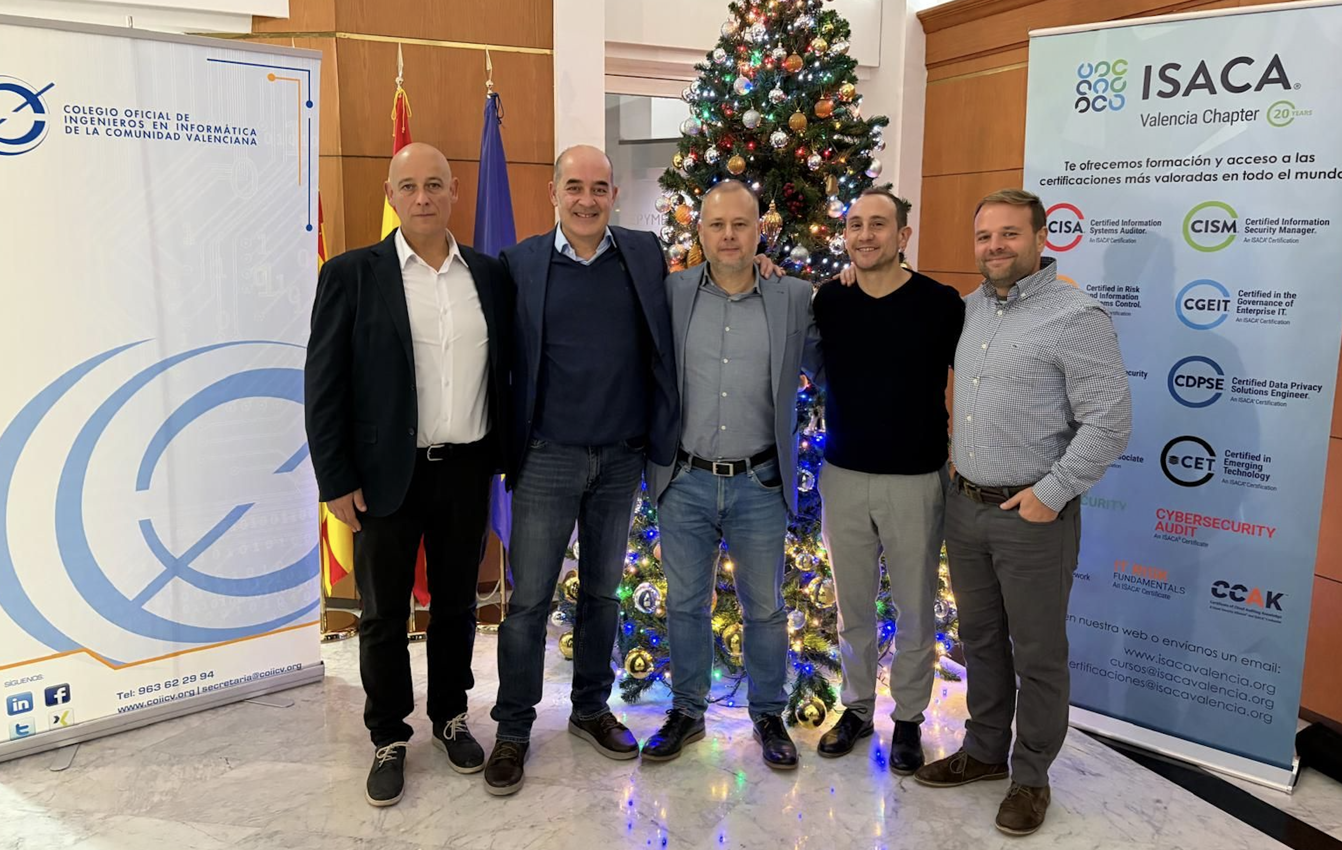 Som Digitals e ISACA Valencia reúnen a expertos en un encuentro clave por el Día Internacional de la Seguridad de la Información